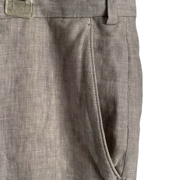 Joseph Abboud Mens 100% Linen Suit Blazer 50R Pant 44x30 Light Gray Slim Fit - Picture 12 of 16